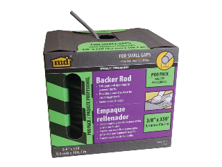 M-D Backer Rod, 3/8 In x 350 Ft