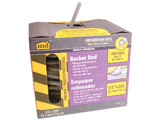 M-D Backer Rod, 1/2 In x 250 Ft