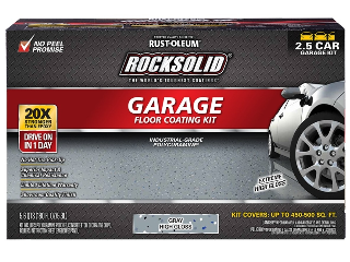 Rustoleum RockSolid Polycuramine Garage Floor Coating Kit (Colors)