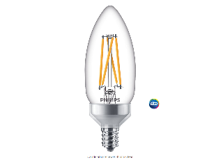 LED Dimmable Decorative Candelabra Light Bulb, 3.3 Watt