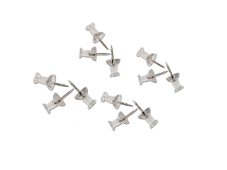 Push Pins Clear 25 Pack