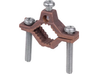 Bronze Ground Clamp, 1-1/4 In - 2 In