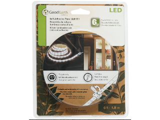 Plug-In White LED Cabinet Tape Light (Lengths)