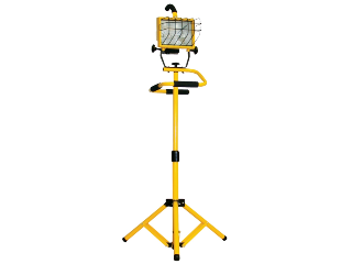 Single Head Halogen Worklight, 500 Watt