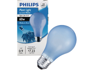 Incandescent 60W Agro-Lite A19 Plant Light Bulb