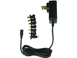 Universal AC to DC Power Adapter, Black