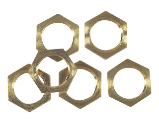 BRASS LAMP LOCKNUTS