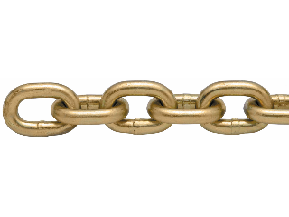 Transport Chain Grade 70 Yellow Zinc (Sizes)