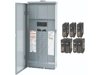 Outdoor Load Center NEMA 3R Enclosure , 200 Amp 30 Space