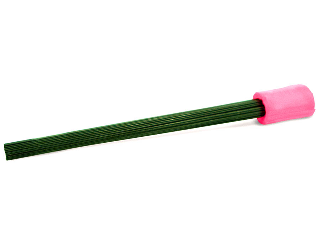 Stake Flags Fluorescent Pink 15 In