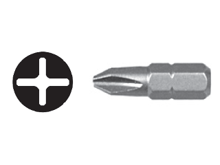 Phillips Tip Insert Bit 5/16 In Shank (Sizes)