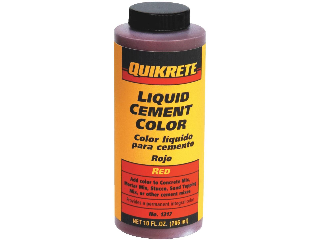 Quikrete Red Liquid Cement Color, 10 Oz