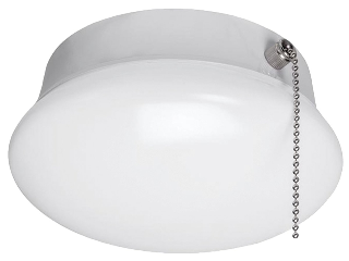 LED Spin Light with Pull Chain, 7 In