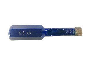 Blu Diamond Tile Drill Bit, 1/4 In