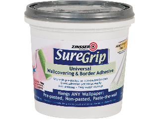 Universal Wallcovering & Border Adhesive Clear, Qt