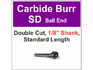 Ball Shape Carbide Burrs (Sizes)