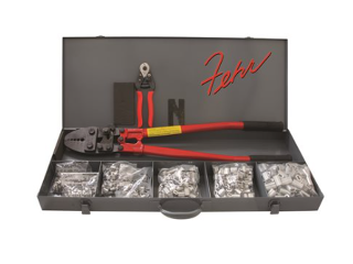 Multi Cavity Swage Tool Kit, Carrying Case-Aluminum Fittings