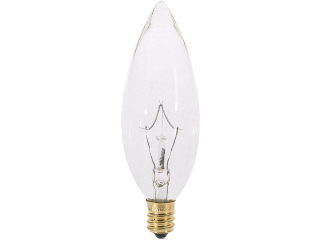 Cox Hardware And Lumber Clear Blunt Tip Decorative Light Bulb 60