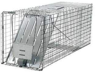 Havahart Cage Trap 42 In. X 15 In. X 15 In. For Large Animals
