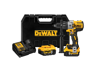 DeWalt Cordless Hammer Drill Kit, 1/2 In Chuck