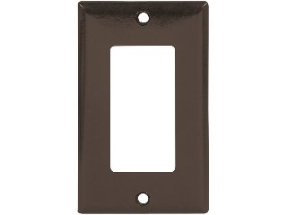 Ivory Decorator Wall Plate, 1 Gang