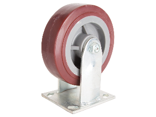 Polyurethane Rigid Caster 6 In, 500 Lb