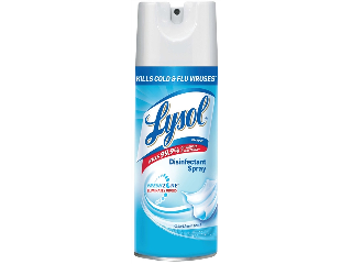 Lysol Crisp Linen Disinfectant Spray, 19 Oz