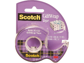 Scotch Gift Wrap Tape, 3/4 In x 650 In