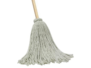 Cotten Head Mop With Wood Handle (Sizes)