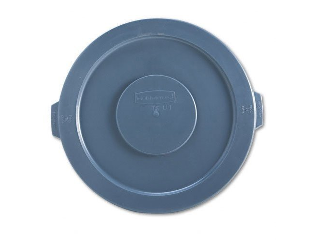 Commercial Gray Trash Can Lid, 32 Ga