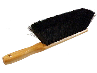 Counter Duster Black Tampico Bristles