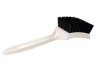 Square Head Black Nylon Bristle Cleaning Brush