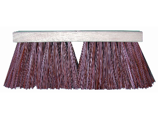 Street Broom Head With 6 In Palmyra Bristles