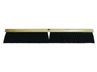 Floor Broom Head Plastic Bristle 24 In