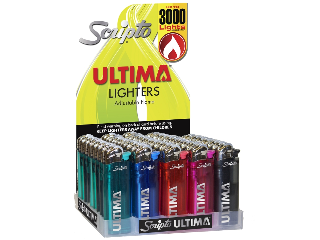 Scripto Ultima Pocket Lighter (Assorted Colors)