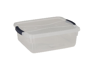 Rubbermaid Clear Storage Tote, 16 Qt