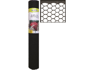 Plastic Poultry Fencing 36 In x 25 Ft Black