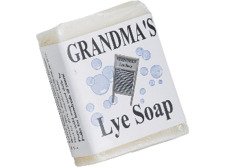 Grandma's Lye Bar Soap, 6 Oz