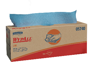 WypAll® L40 Disposable Blue Towels 100 Ct