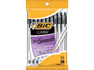 BIC Cristal Ballpoint Pen 10 Pack Black Ink