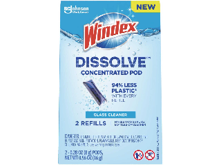 Windex Dissolve Glass Cleaner Concentrated Pod Refill