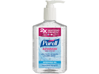 Purell Advanced Hand Sanitizer, 8 Oz