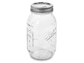 Glass Mason Jars With Lids Quart