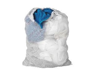 White Mesh Laundry Bag