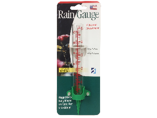 Glass Tube Rain Gauge 5 In