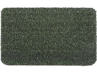 Door Mat 19" X 29" Synthetic Turf Hunter Green