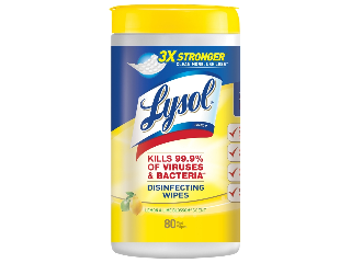 Lysol Lemon Lime Blossom Disinfecting Wipes, 80 Ct