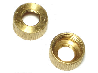 Open Stud Bushing, Brass  3/8 In  x 1/8 In