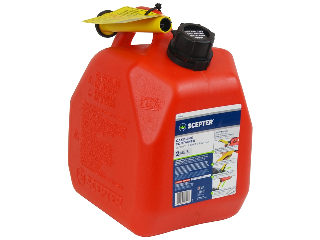 Plastic Gas Can 2 Gallon Red