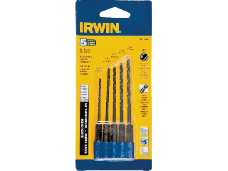 Irwin Jobber Length Heavy-Duty 5-Piece Drill Bit Set